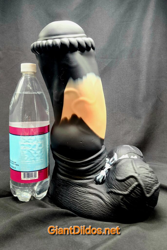 Nothosaur Ranger XXL Dildo vs Bottle