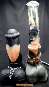 Nothosaur Ranger XXL Dildo vs Hunter Jack XXL