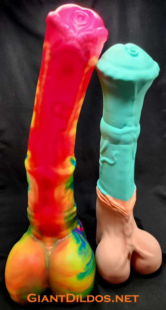 Brooklyn Supreme Dildo vs Santos XXL dildo