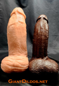 Topher Michaels XXL vs Omega XL Dildo Review